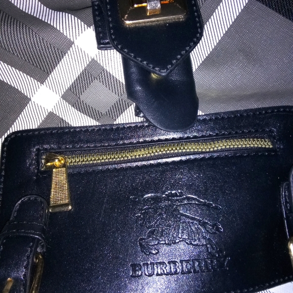 NEW Women's Burberry Canvas Mini Backpack - Picture 1 of 8